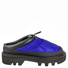 sacai Nylon Padded Clogs in Blue