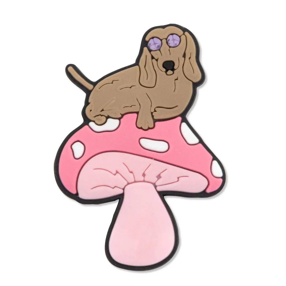 shroom weenie shoe charm
