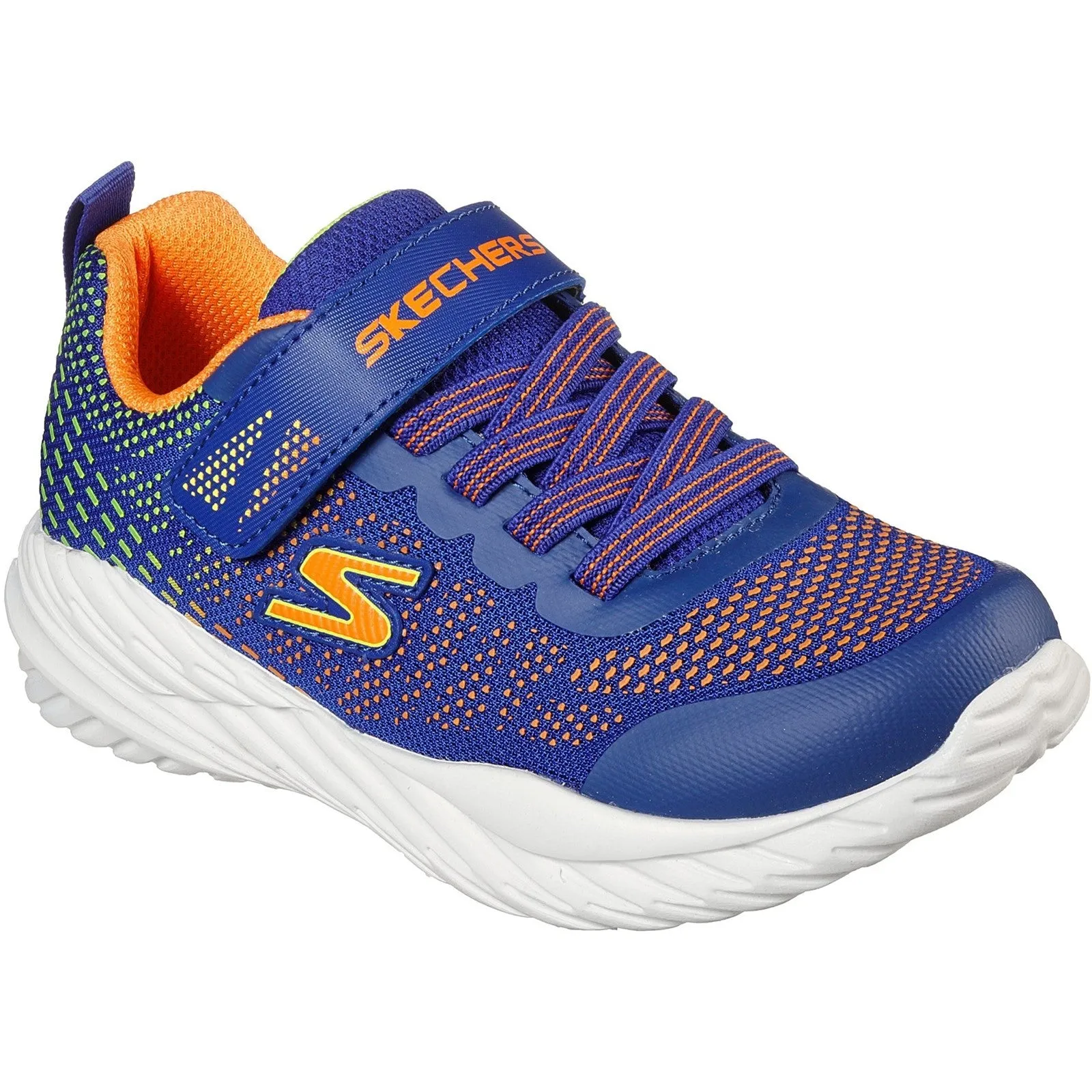 Skechers 403753L Nitro Sprint BLOR Blue Orange