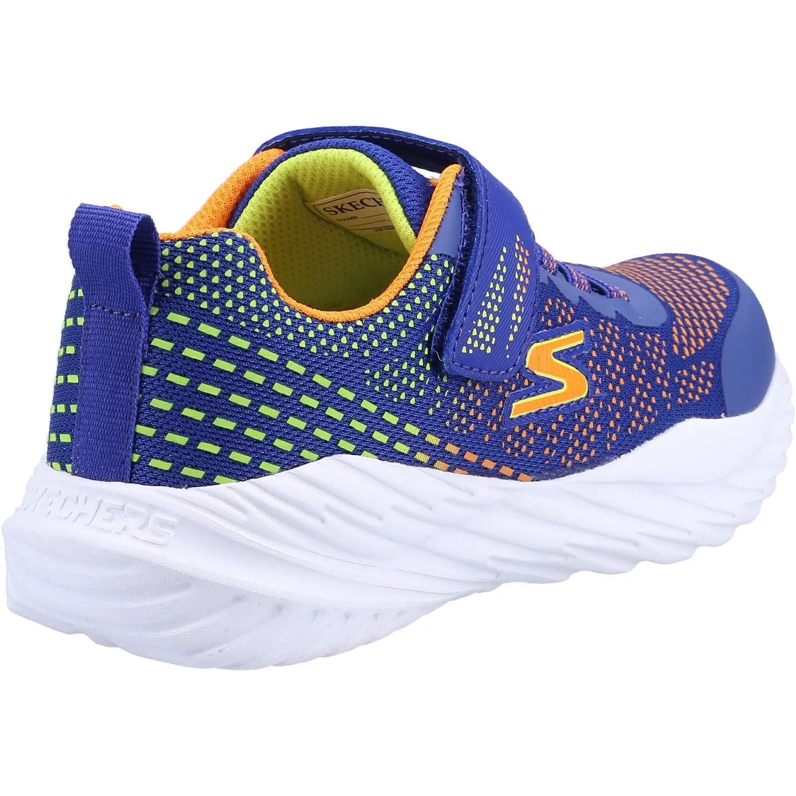 Skechers 403753L Nitro Sprint BLOR Blue Orange
