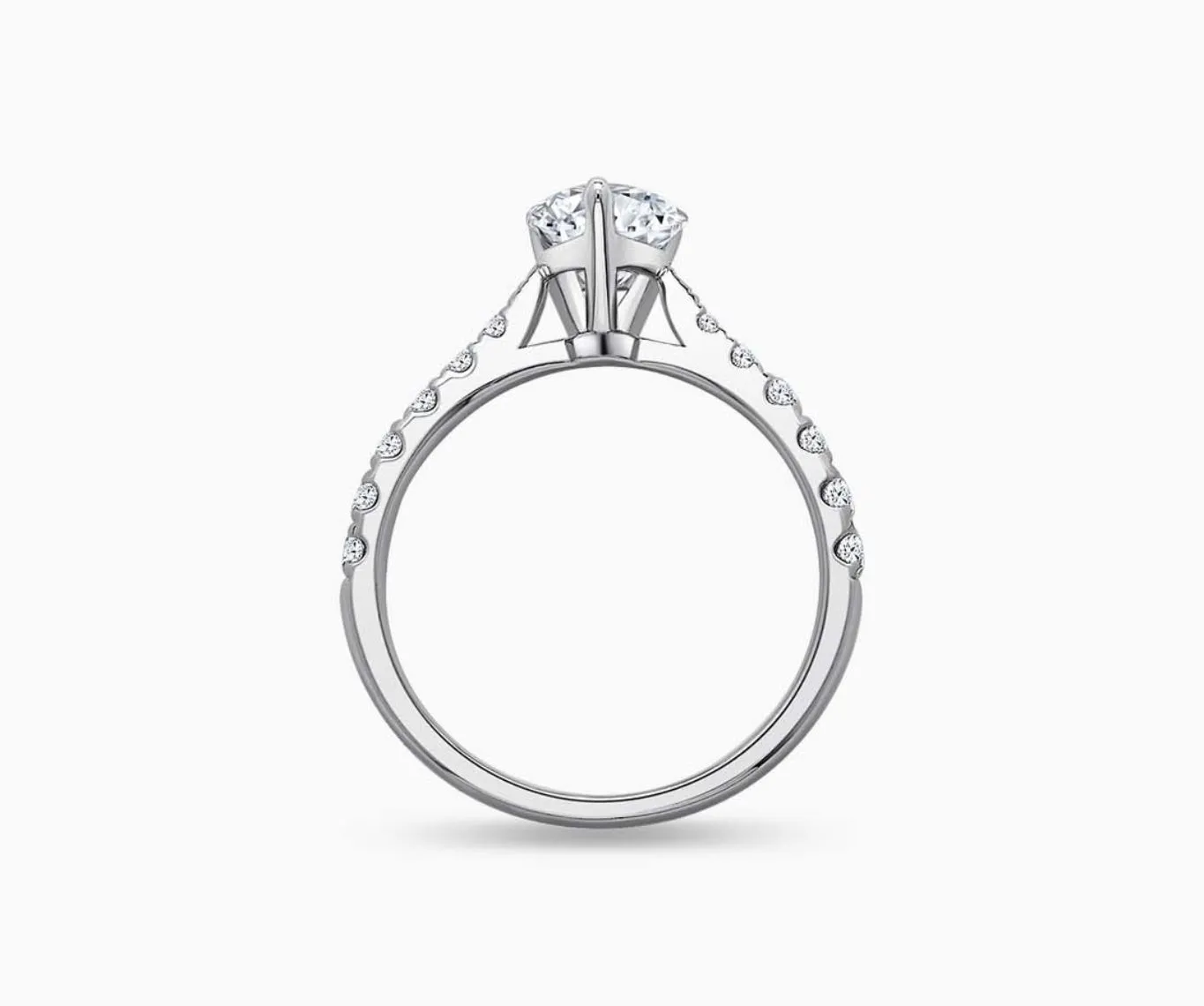 Tapered Pave Band