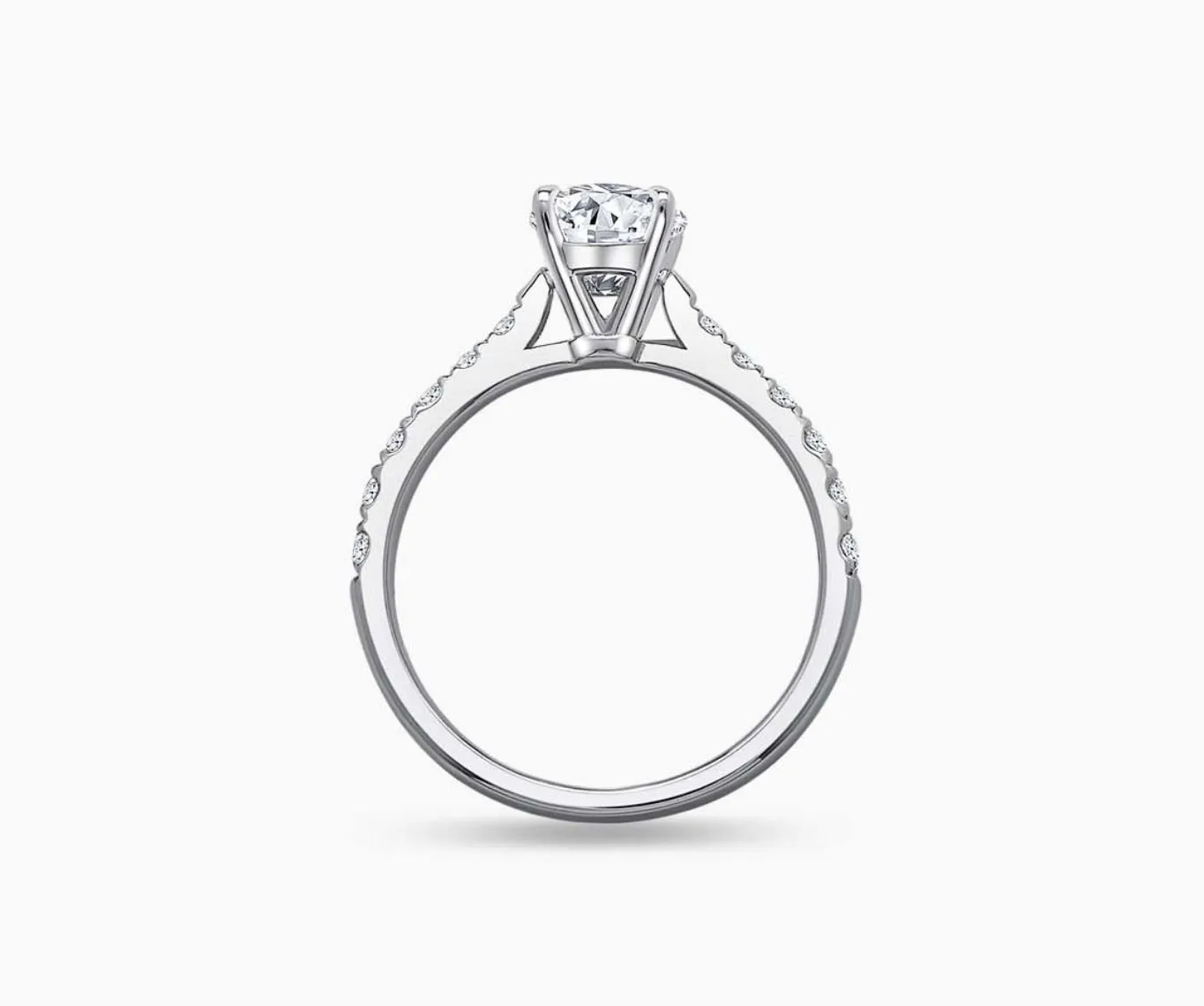Tapered Pave Band