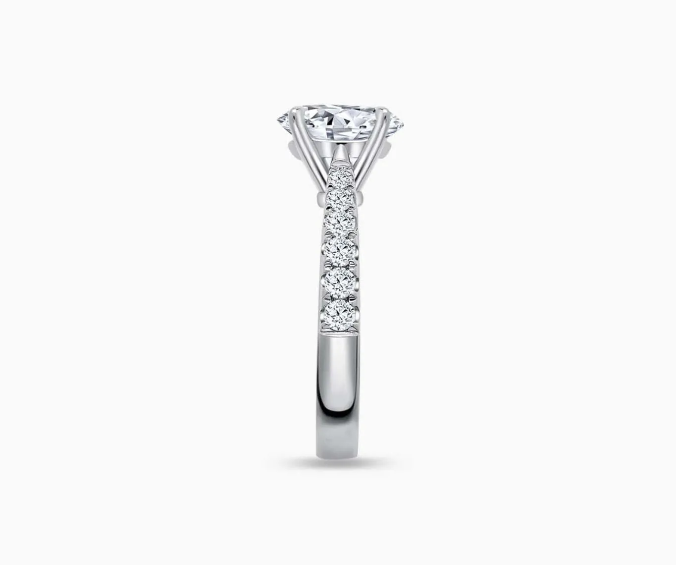 Tapered Pave Band