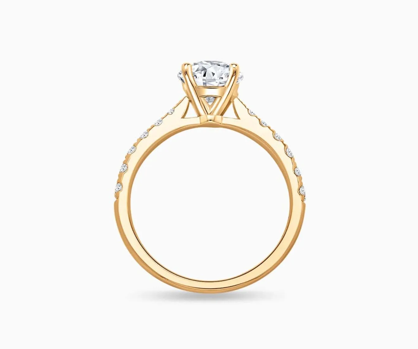Tapered Pave Band