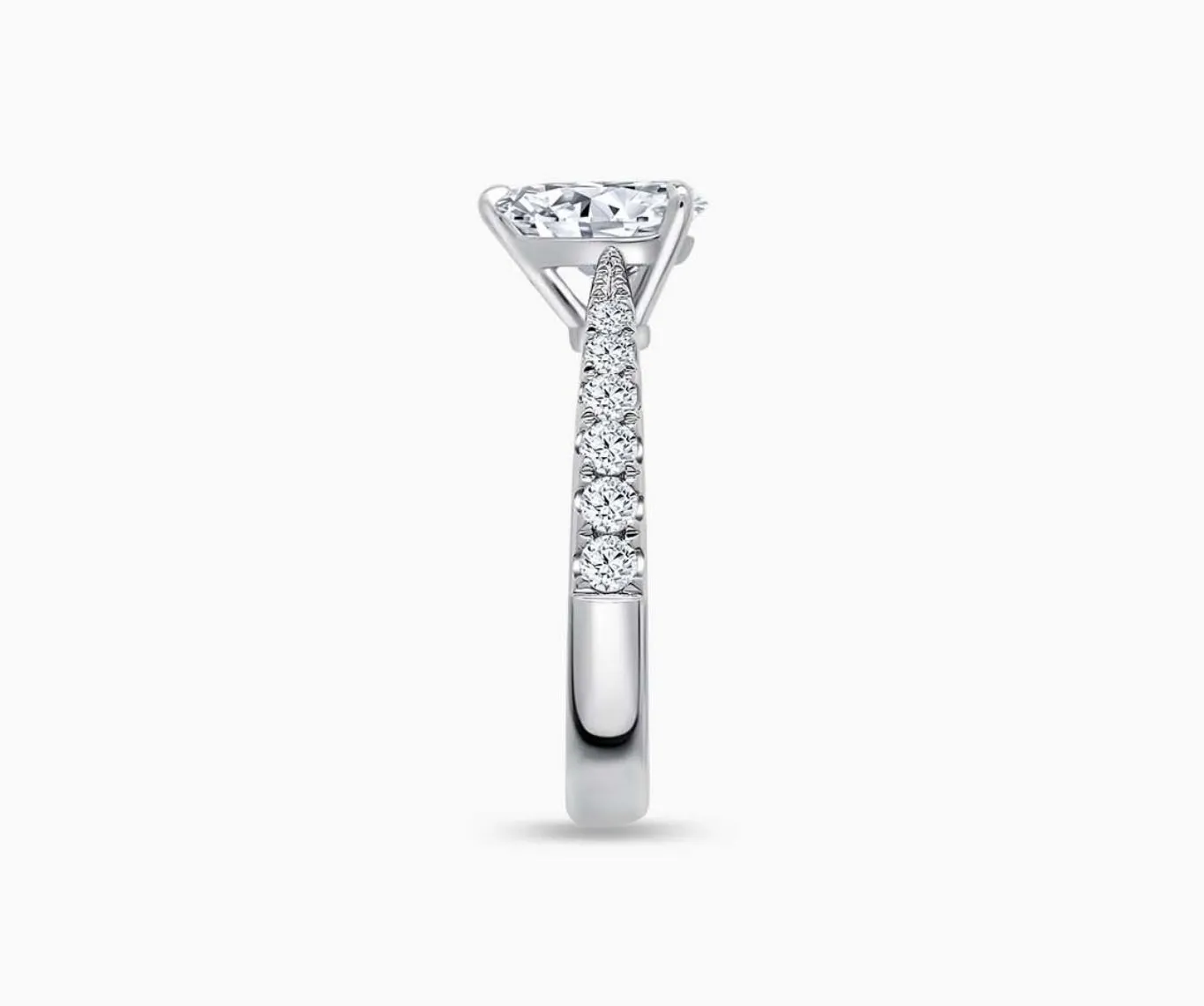Tapered Pave Band