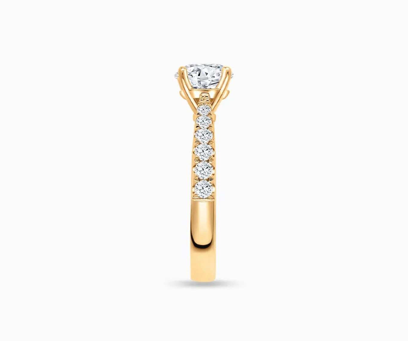 Tapered Pave Band