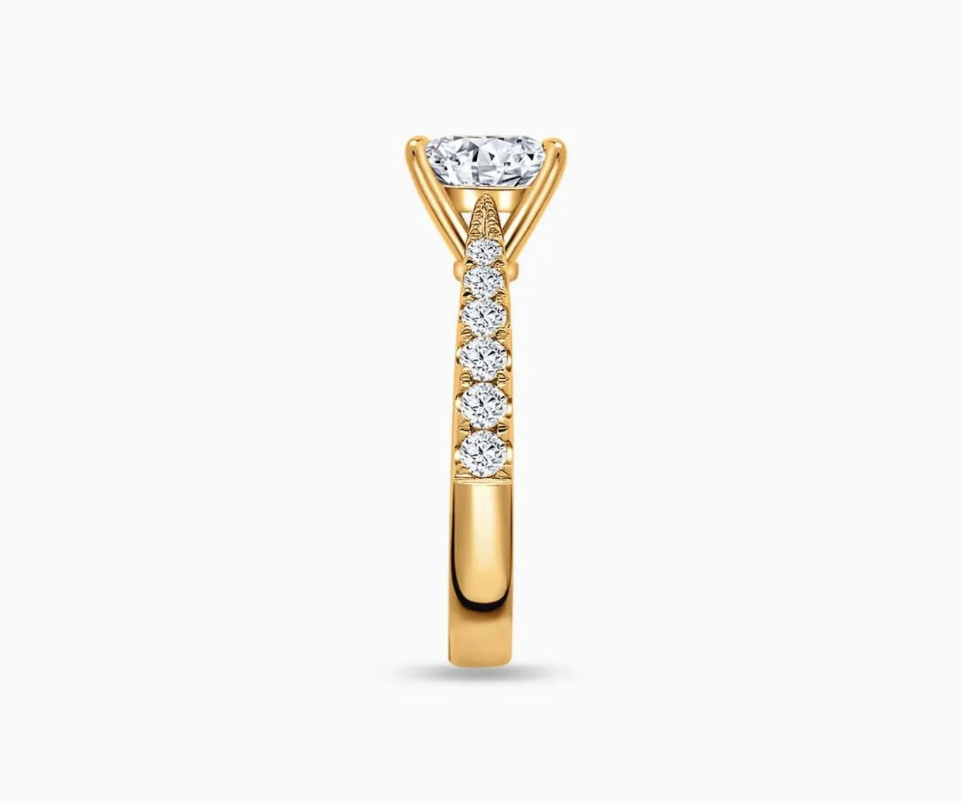 Tapered Pave Band