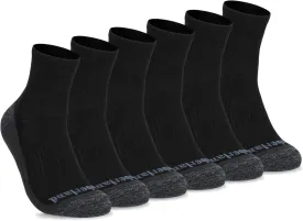 Timberland Men's, Comfort Quarter Socks, Arch Support, Padded Cushion, Moisture Control