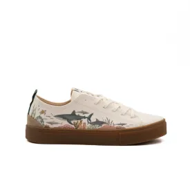 Vegan sneaker Save Sharks COR008