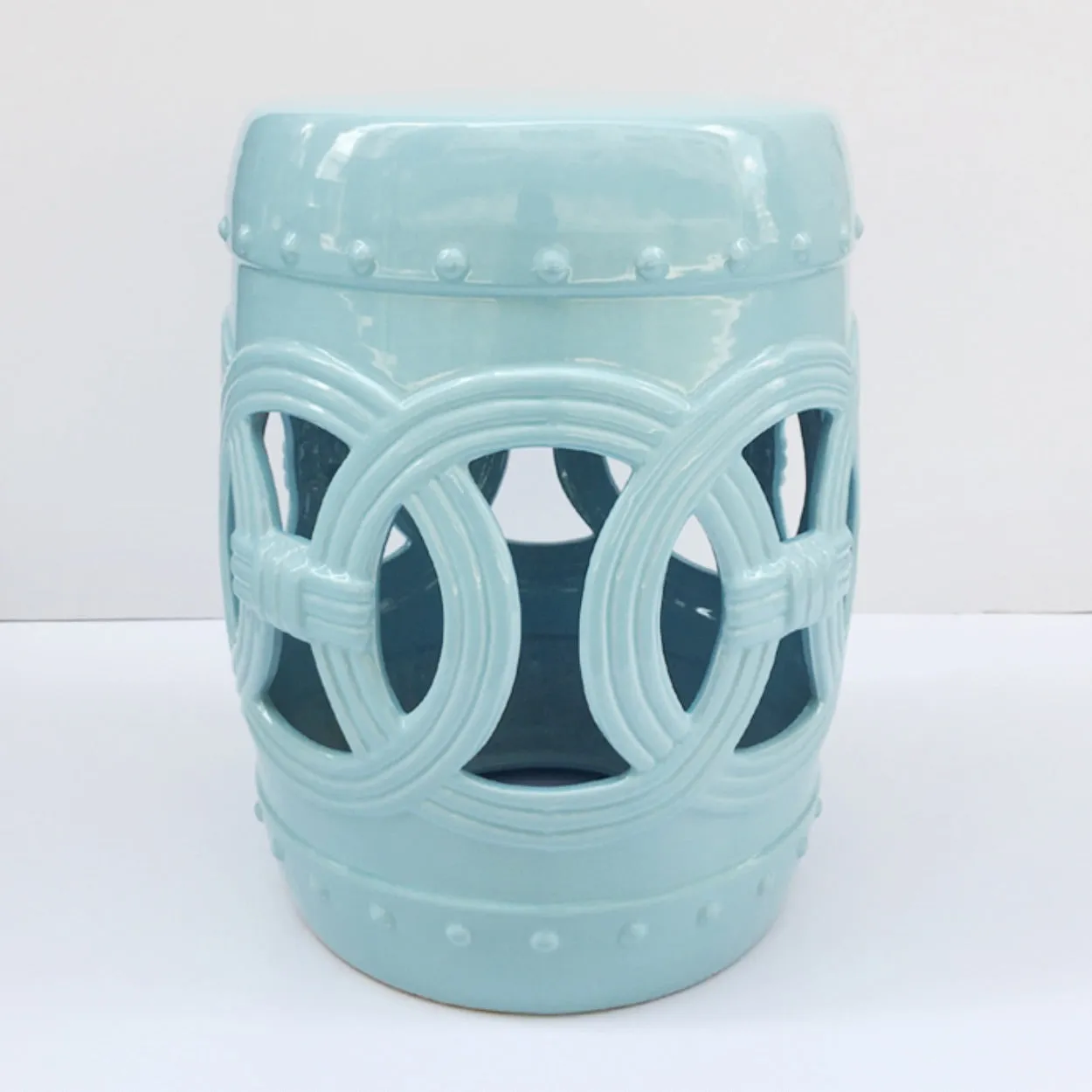 Vintage Chinese Ceramic Stool