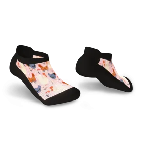 What The Cluck Diabetic Ankle Socks
