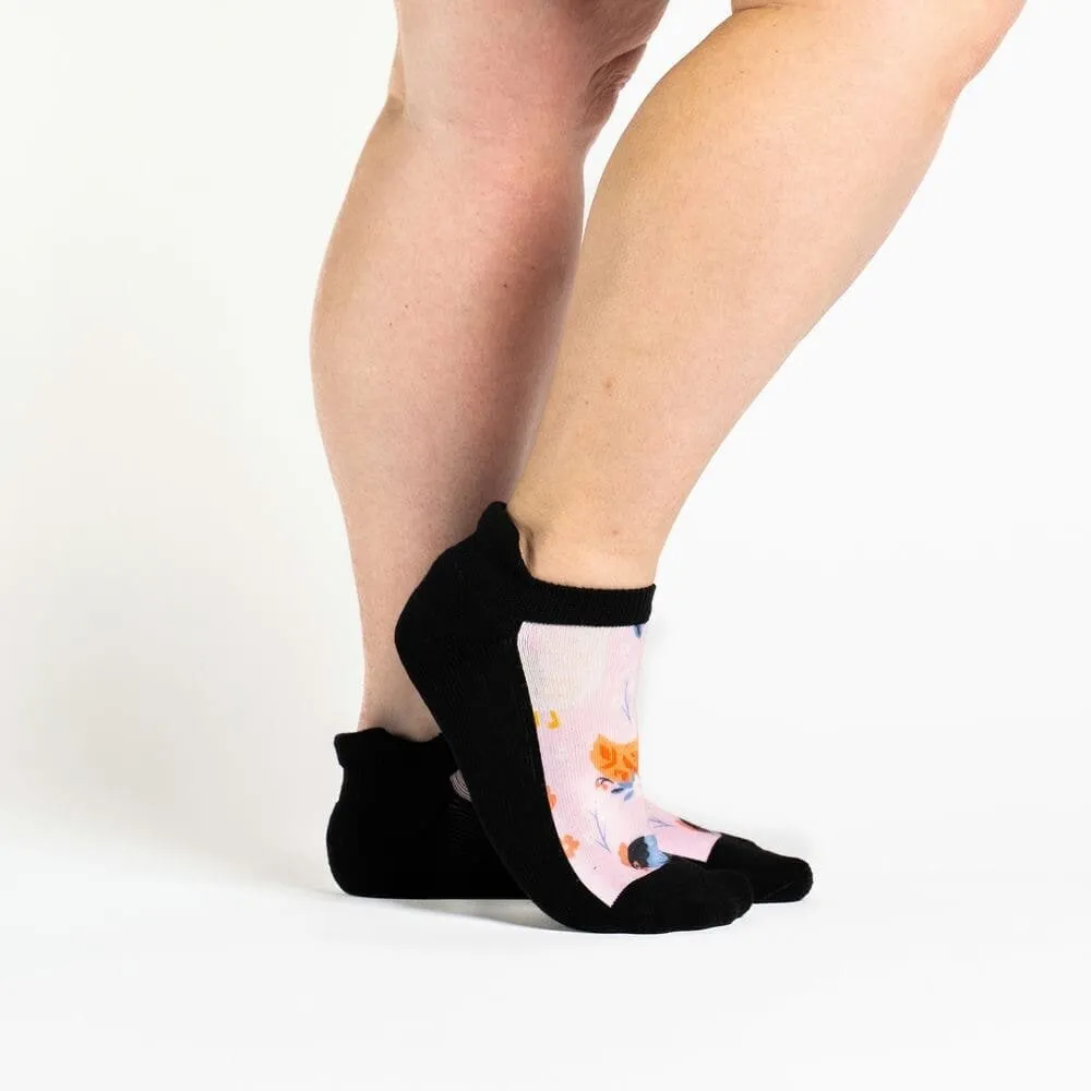 What The Cluck Diabetic Ankle Socks