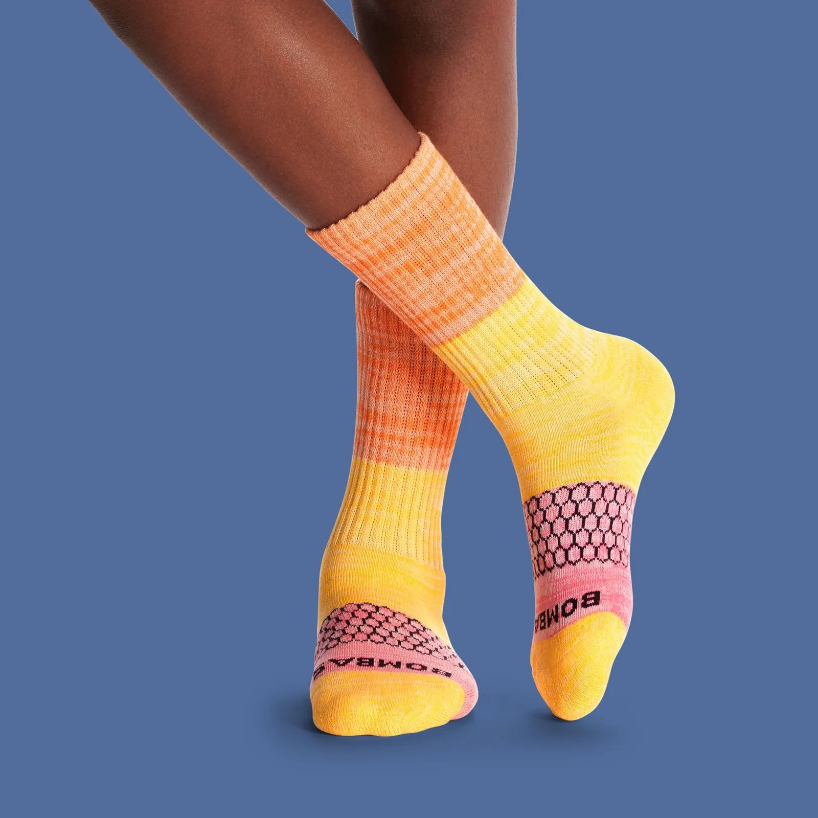 Youth Tri-Block Calf Sock 4-Pack